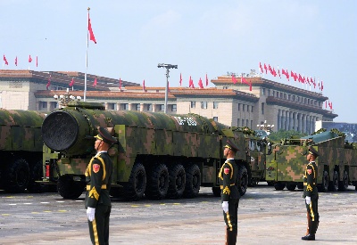 China staged a grand military parade in Beijing