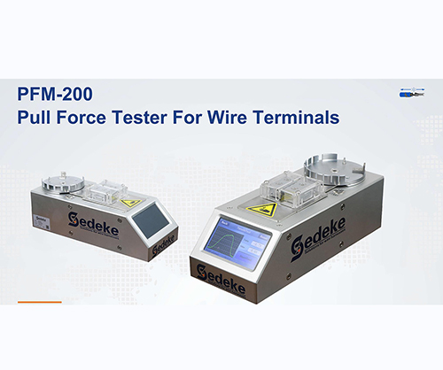 Pull Force Tester For Wire Terminals