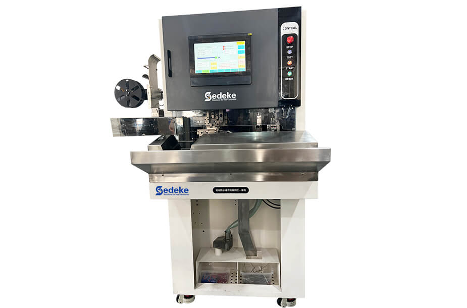 TM-200SC Automatic Strip and Weather Pack Terminal Crimp Machine