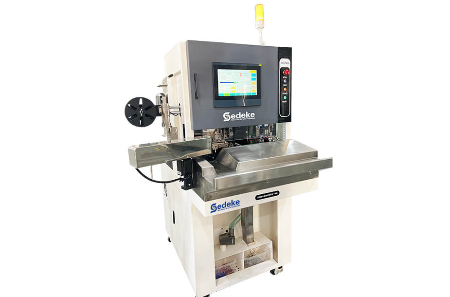 TM-200SC Automatic Strip and Weather Pack Terminal Crimp Machine