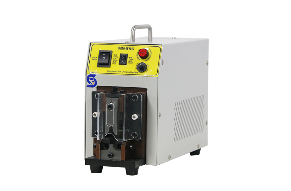 TM-10P မှတ်ပုံတင်ထားသောဂျက် crimping စက်