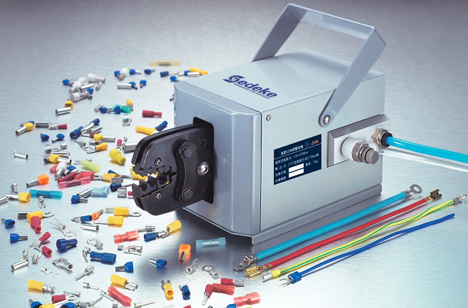 TM-P120 Crimpatrice pneumatica per terminali sciolti