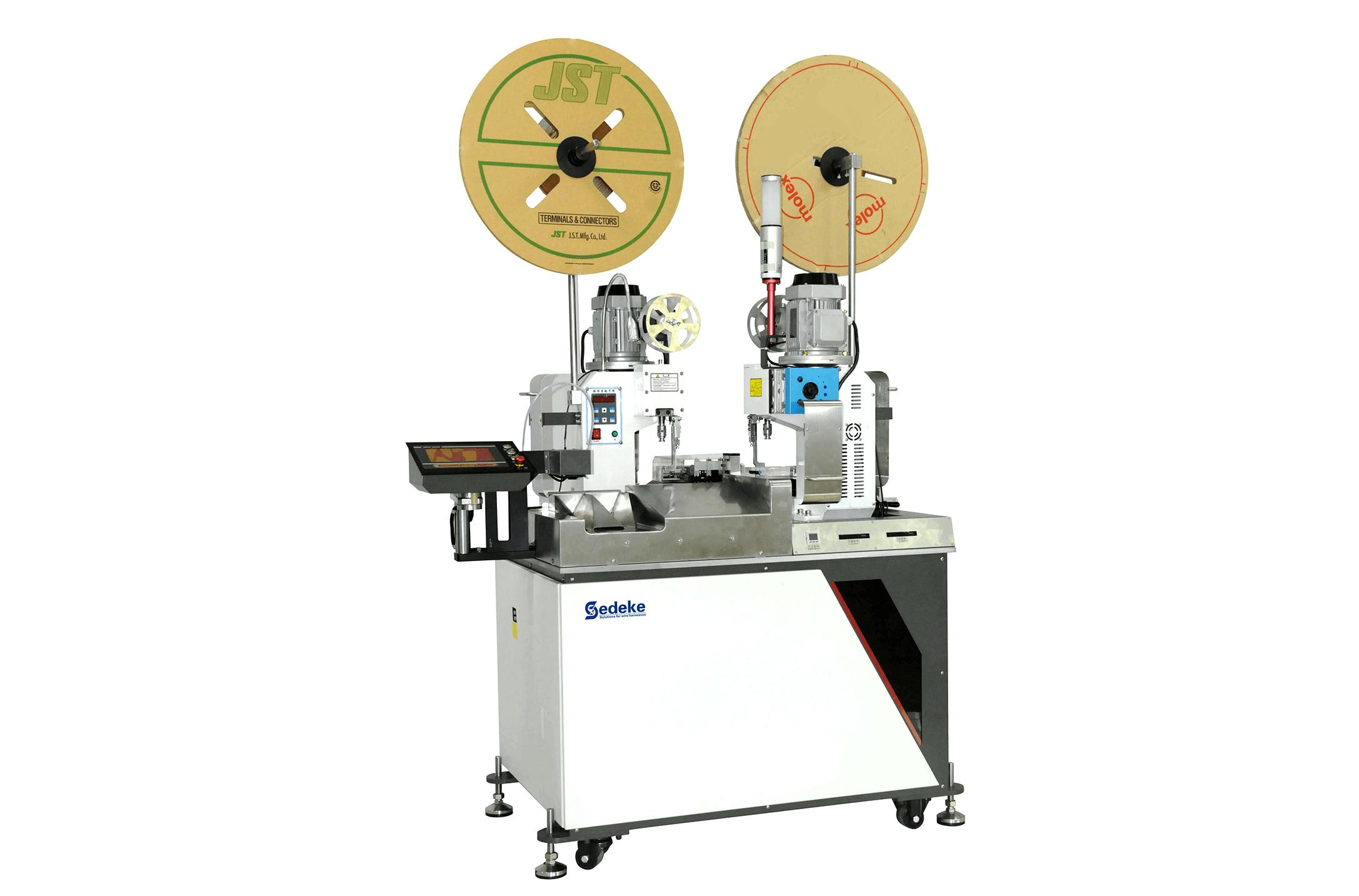 ACC-102B Automatische Doppelklemmen-Crimpmaschine