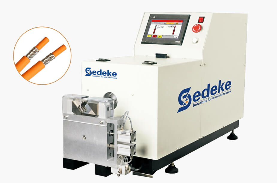 CS-9070 Cable Shield Cutting Machine